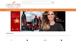 Desktop Screenshot of cabeloforte.com.br