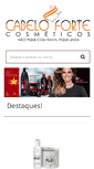 Mobile Screenshot of cabeloforte.com.br